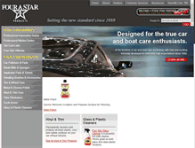 Tablet Screenshot of fourstarproducts.com